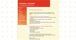 Desktop Screenshot of pinkafeld.weltladen.at
