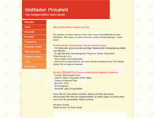 Tablet Screenshot of pinkafeld.weltladen.at